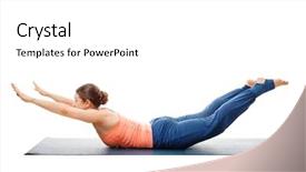  Presentation with locust - Slides with  background and a  colored foreground