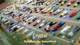  Presentation with class - PPT layouts with yoga class neyyar dam india background and a tawny brown colored foreground