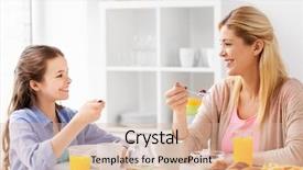  Presentation with family healthy eating - Amazing theme having yoghurt - food healthy eating family backdrop and a coral colored foreground