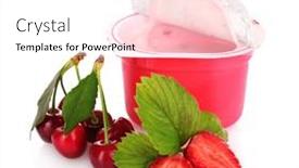  Presentation with yogurt - 