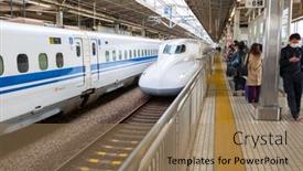  Presentation with high speed railway - 