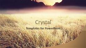  Presentation with yosemite - Presentation with yosemite-landscapes-in-autumn-season background and a blonde colored foreground