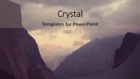  Presentation with national parks yosemite valley yosemite - Audience pleasing PPT theme consisting of yosemite national park landscapes california backdrop and a  colored foreground