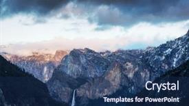  Presentation with national parks yosemite valley yosemite - Beautiful presentation featuring yosemite national park landscapes california backdrop and a  colored foreground