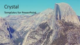  Presentation with beautiful landscapes - Cool new slides with yosemite national park landscapes california backdrop and a  colored foreground