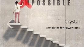  Presentation with possible - PPT theme enhanced with you can make it possible mixed media background and a lemonade colored foreground