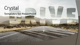  Presentation with speed - PPT layouts with you feel need for speed background and a white colored foreground
