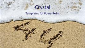  Presentation with love designs - Presentation consisting of you you handwritten in sand background and a sky blue colored foreground