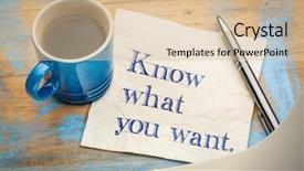  Presentation with we want you - Audience pleasing PPT theme consisting of youknow - know what you want advice backdrop and a lemonade colored foreground