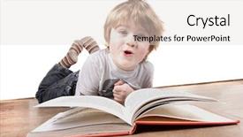  Presentation with old young - Presentation having young 4 or 5 year background and a lemonade colored foreground