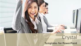  Presentation with technical service - Cool new slides with young-adult-friendly-and-confidence backdrop and a lemonade colored foreground