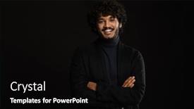  Presentation with indian - Presentation theme having young-adult-handsome-indian-curly and a black colored foreground