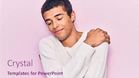  Presentation with self love - Slides consisting of young-african-amercian-man-wearing background and a lemonade colored foreground