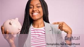  Presentation with african american business - Audience pleasing PPT layouts consisting of young-african-american-business-woman backdrop and a soft green colored foreground