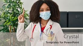  Presentation with african american woman question - 