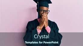  Presentation with american - Amazing presentation theme having young-african-american-girl-wearing backdrop and a navy blue colored foreground