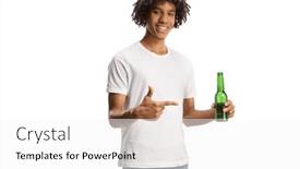  Presentation with beer bottle - 