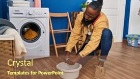  Presentation with african cloth - 