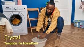  Presentation with laundry cloth - 