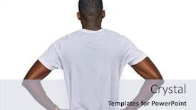  Presentation with african american couples in the mountains - Slides having young-african-american-man-wearing background and a lemonade colored foreground