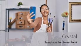  Presentation with selfie - 