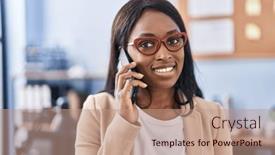  Presentation with african american business - 