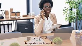  Presentation with african american business - 