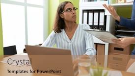  Presentation with african american business - 