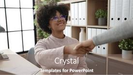  Presentation with african american business - 