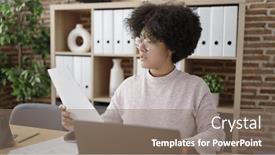  Presentation with african american business - 