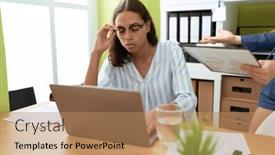  Presentation with african american business - 