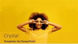  Presentation with yellow color - 