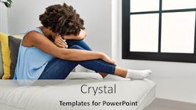  Presentation with woman crying - 