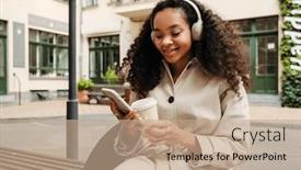  Presentation with headphones - 