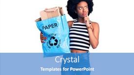  Presentation with african american woman question - Beautiful slide set featuring young-african-american-woman-holding backdrop and a teal colored foreground