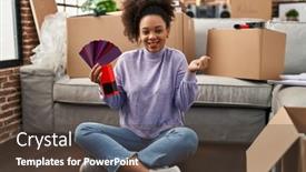  Presentation with african colors - 