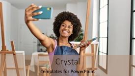  Presentation with selfie - 