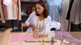  Presentation with african cloth - 