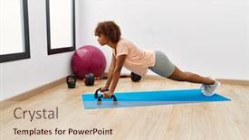  Presentation with exercise sport - 