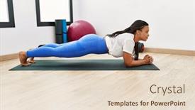  Presentation with exercise sport - 