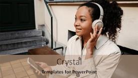  Presentation with headphones - 