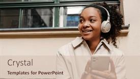  Presentation with headphones - 