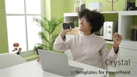  Presentation with microphone - 