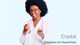  Presentation with american energy - Audience pleasing PPT theme consisting of young-african-american-woman-wearing backdrop and a white colored foreground