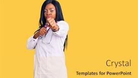  Presentation with african american couples in the mountains - Colorful PPT layouts enhanced with young-african-american-woman-wearing backdrop and a yellow colored foreground