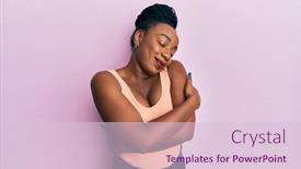  Presentation with confident love - Audience pleasing slide deck consisting of young-african-american-woman-wearing backdrop and a lemonade colored foreground