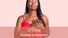  Presentation with eye african american models - Theme having young-african-american-woman-wearing background and a coral colored foreground