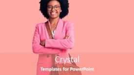  Presentation with leather bag - Amazing theme having young-african-american-woman-wearing backdrop and a coral colored foreground