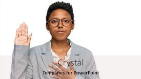  Presentation with african american couples on the marriage - Audience pleasing presentation design consisting of young-african-american-woman-wearing backdrop and a soft green colored foreground