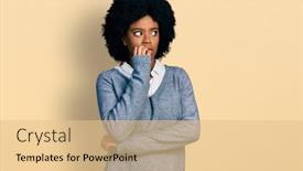  Presentation with african american business - Cool new theme with young-african-american-woman-wearing backdrop and a lemonade colored foreground